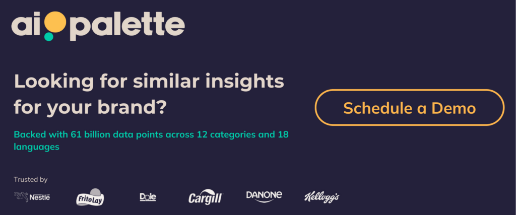 Schedule a demo with Ai Palette insights